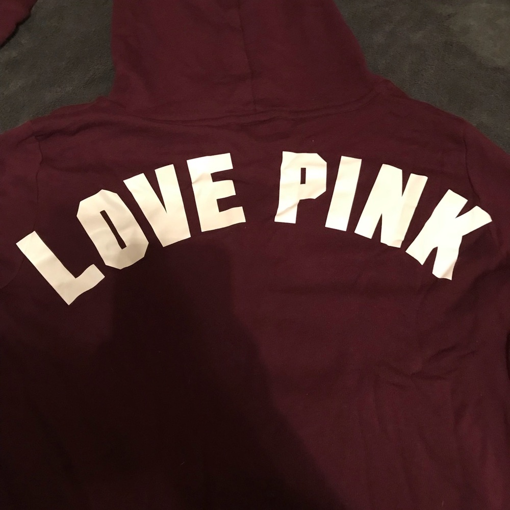 VS Pink quarter zip